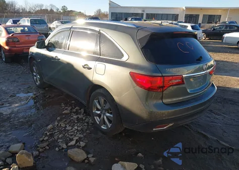 2014 Acura Mdx Advance Pkg W/Entertainment Pkg z USA, uszkodzony, nr VIN 5FRYD4H80EB039395